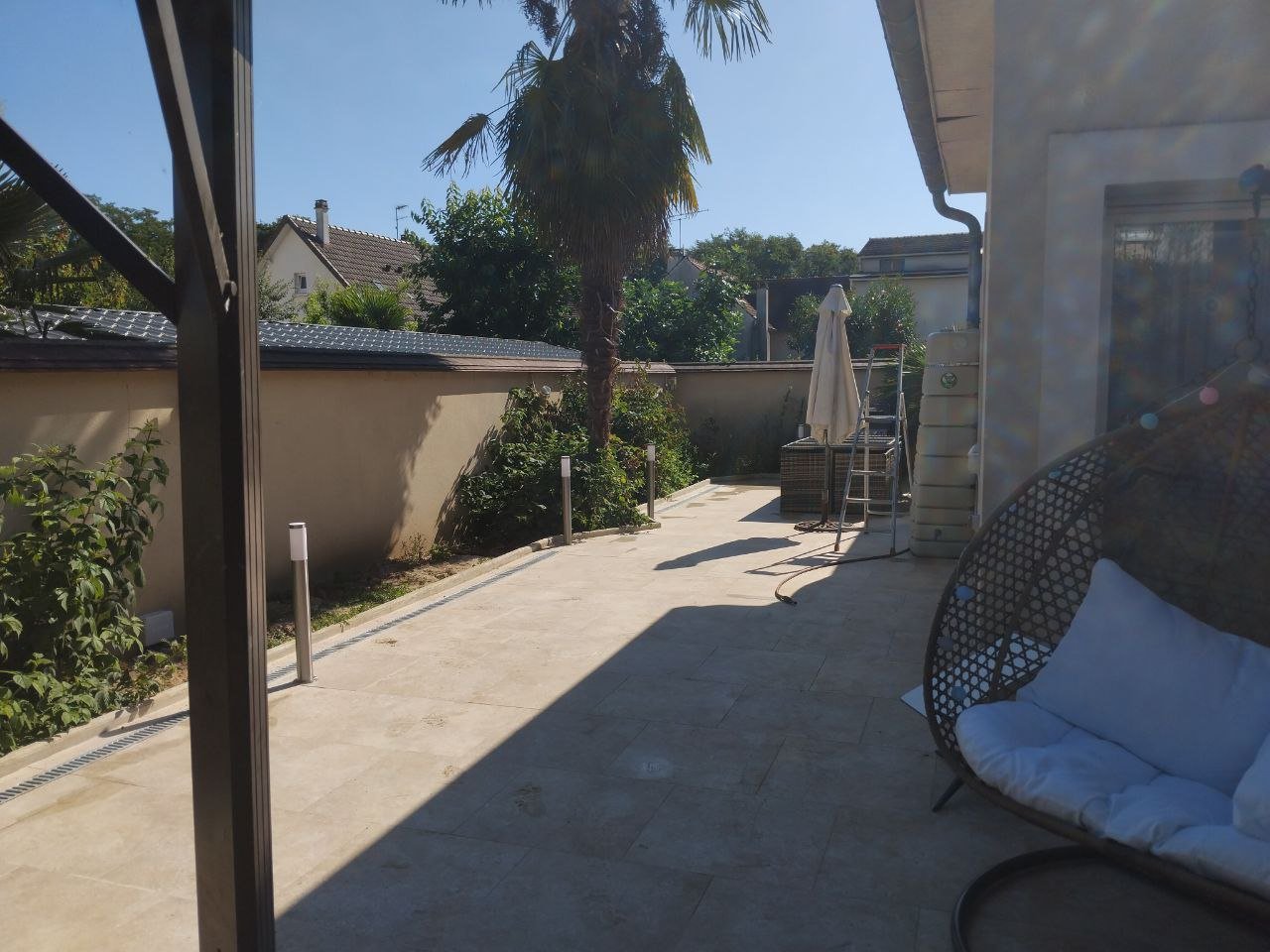 Terrasse en Carrelage