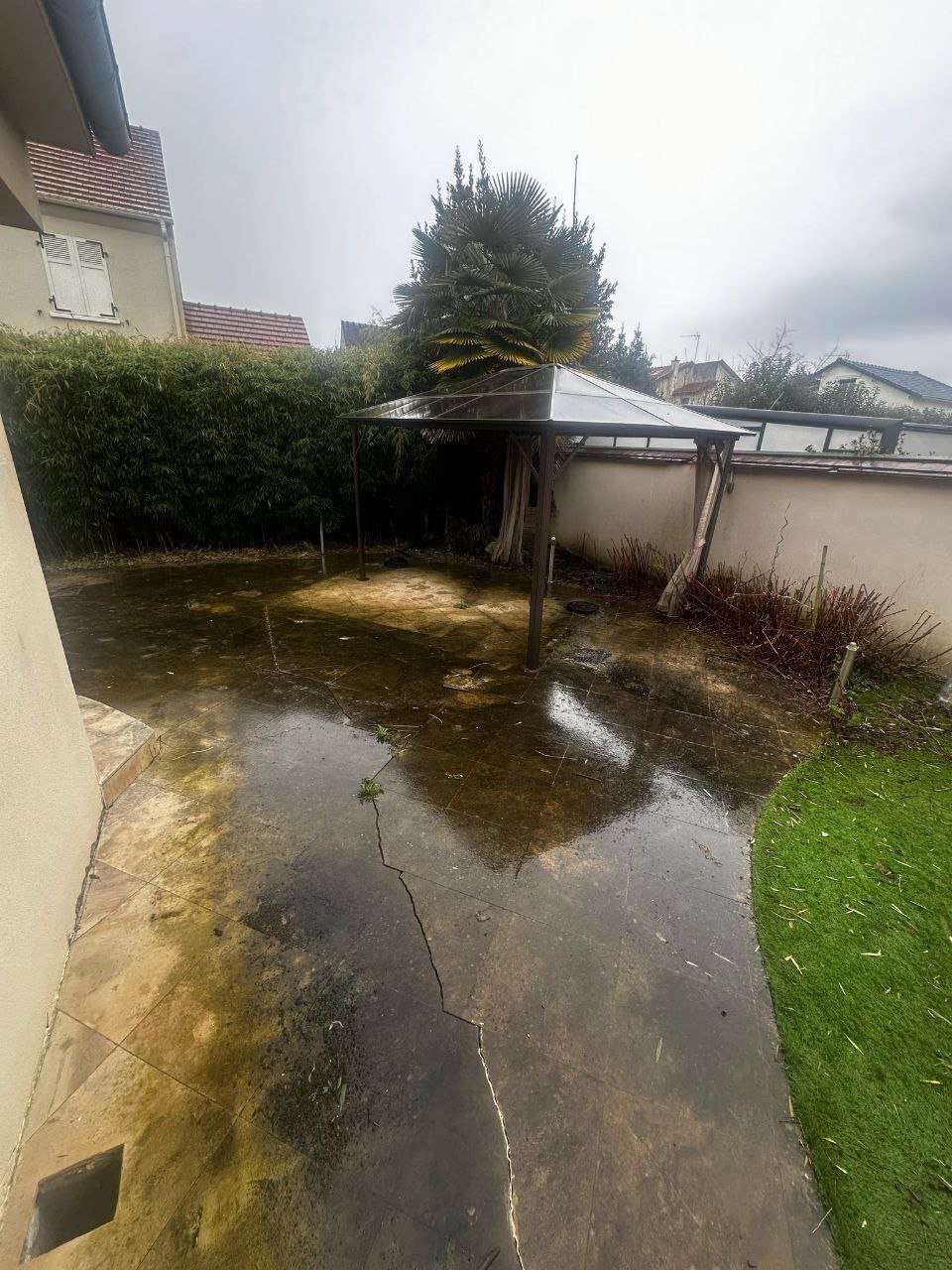 Terrasse en Carrelage
