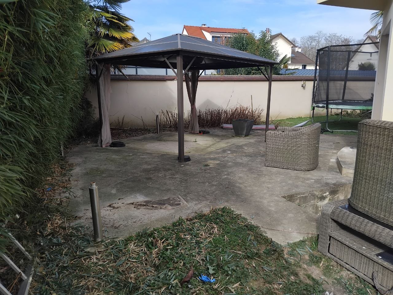 Terrasse en Carrelage