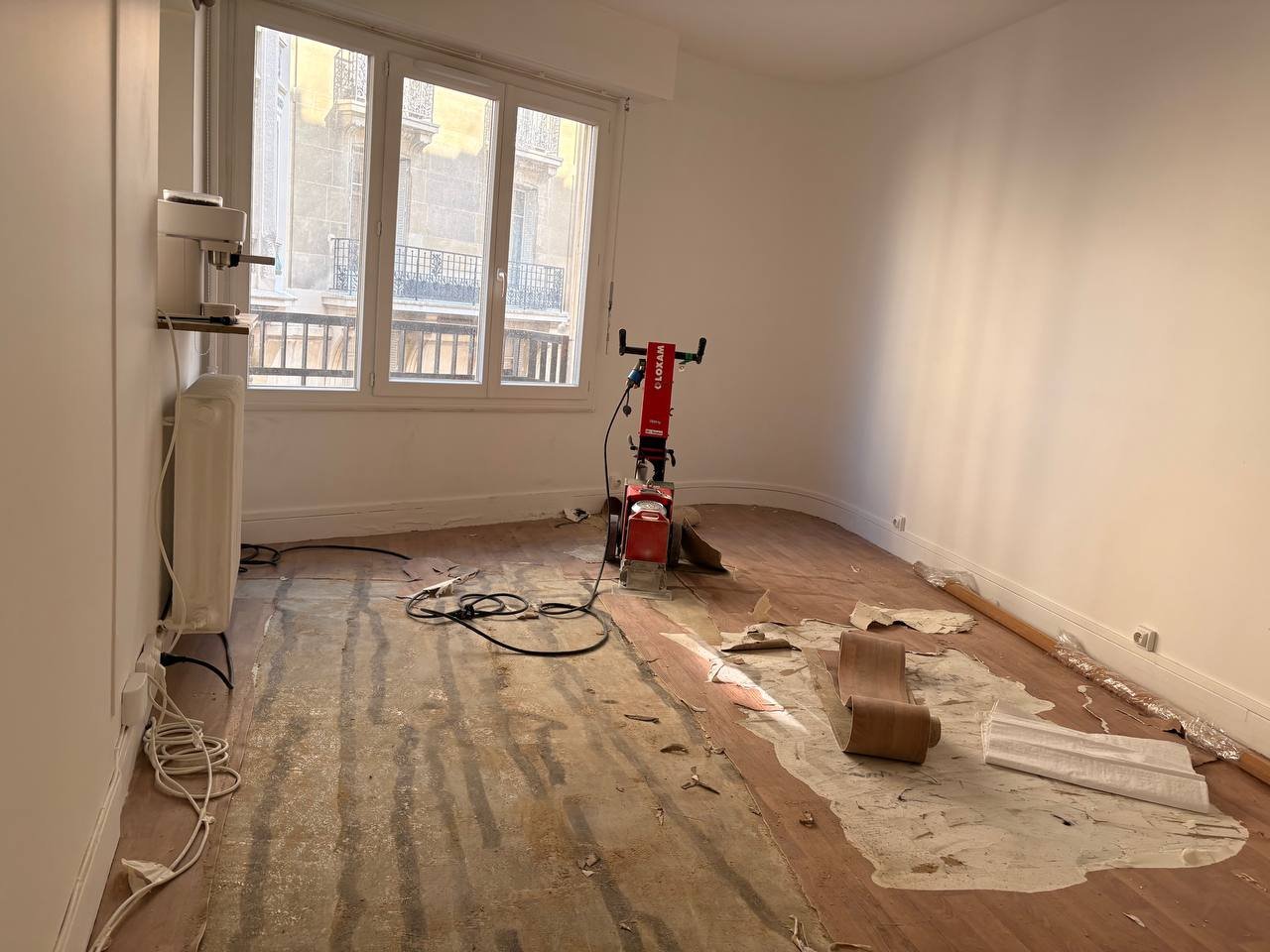 Parquet massif chêne blond