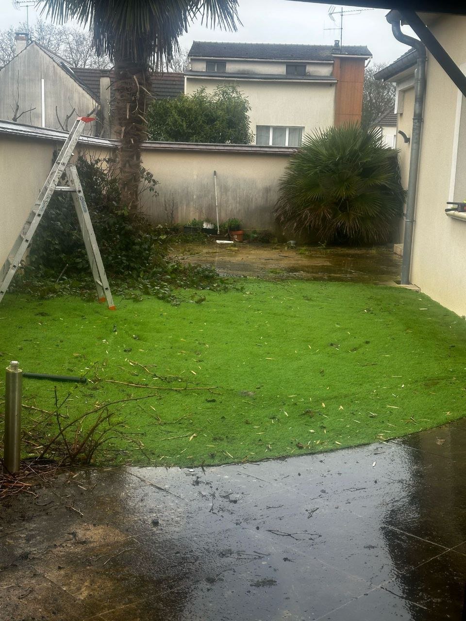 Terrasse en Carrelage