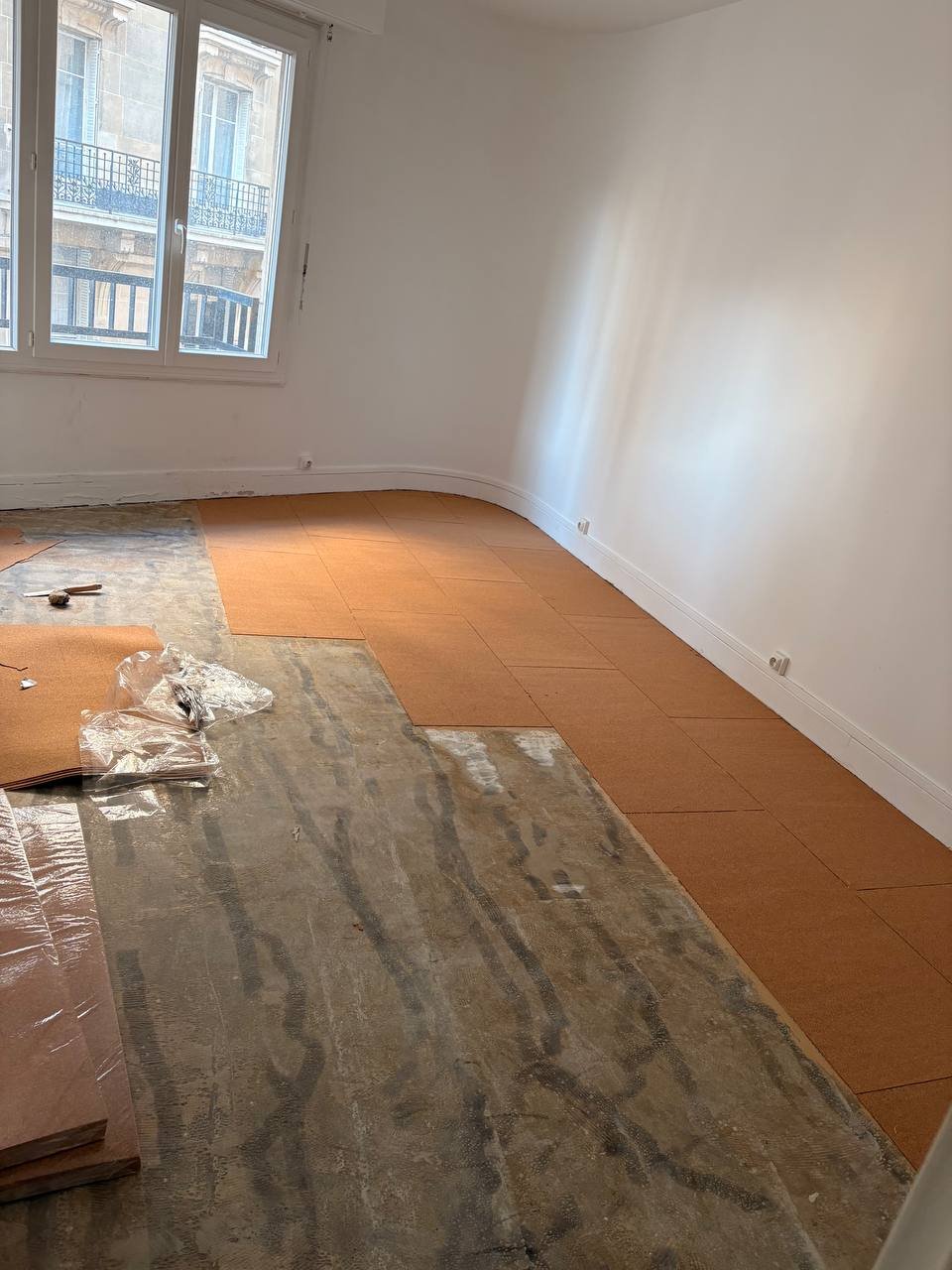 Parquet massif chêne blond
