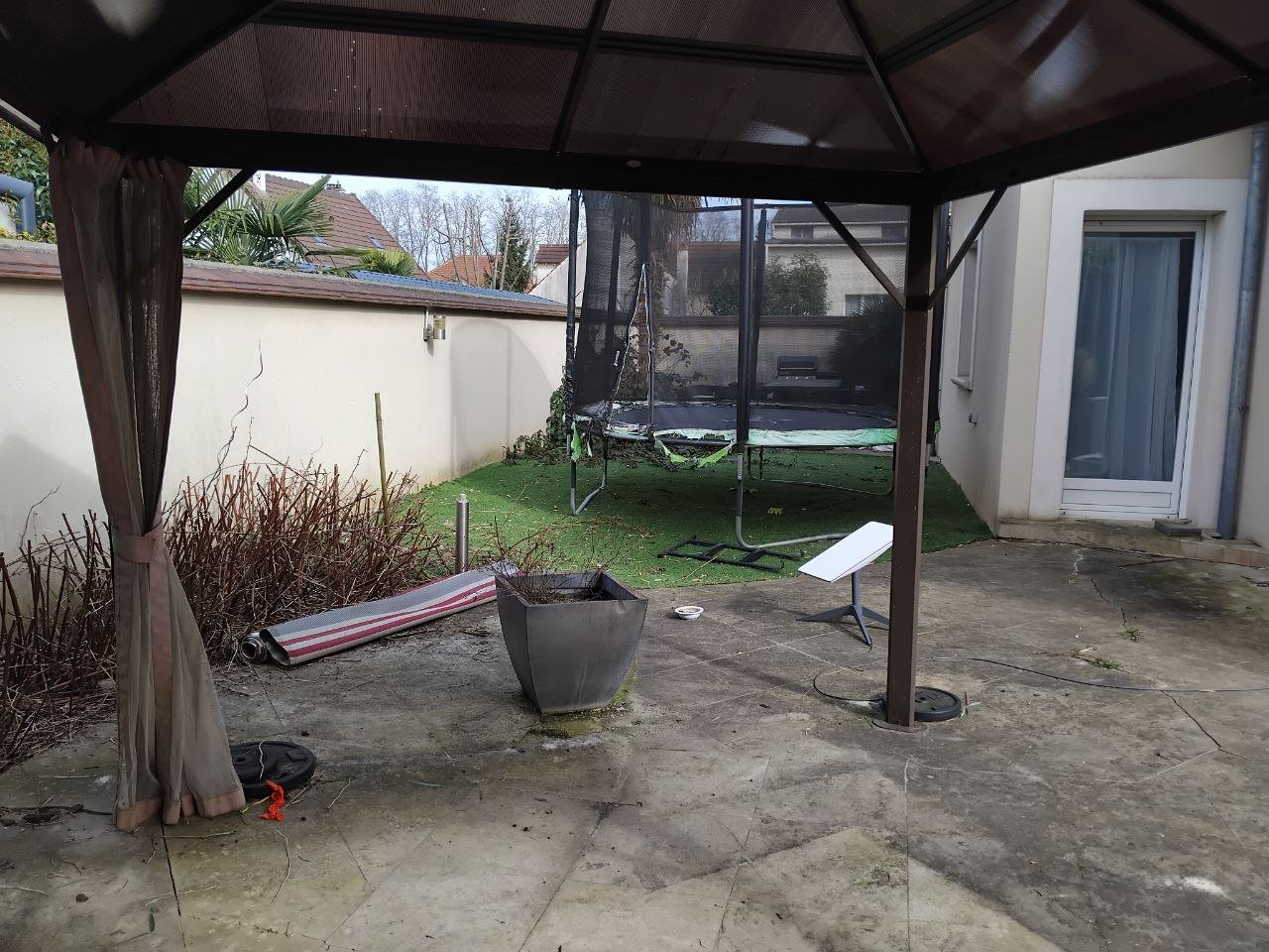 Terrasse en Carrelage