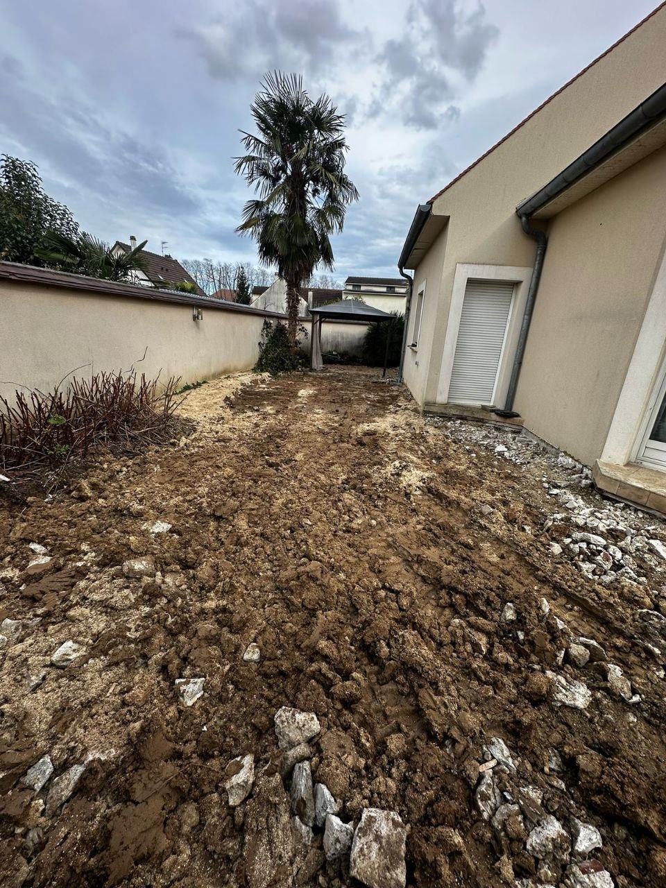 Terrasse en Carrelage