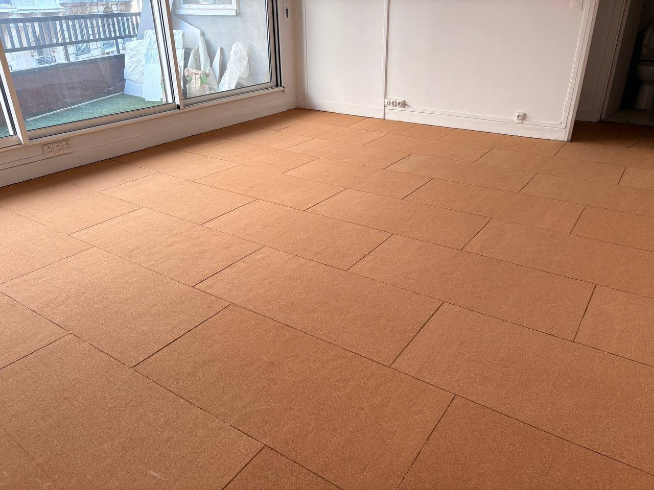 Parquet massif chêne blond