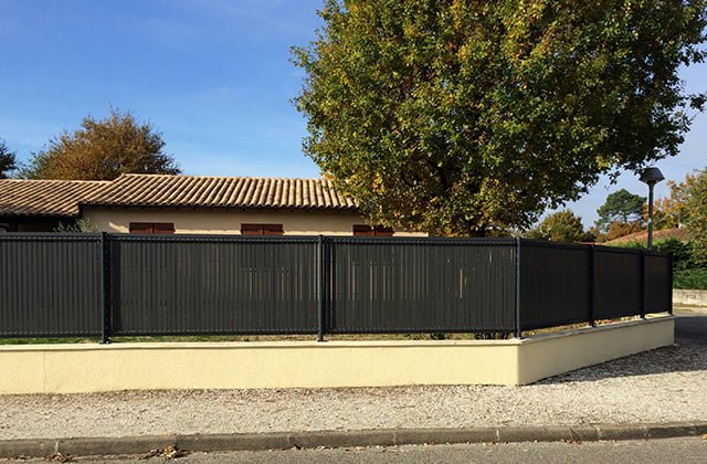 MUR DE CLÔTURE MIXTE